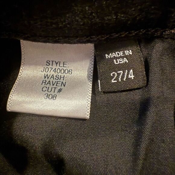 Veronica Beard Debbie Skinny High Rise Black Jeans Size 27/4 - Picture 5 of 6